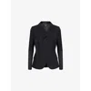Shiro Sakai Womens Black Classic Formal Wool Jacket