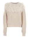 Shirt A Porter Girocoll In White