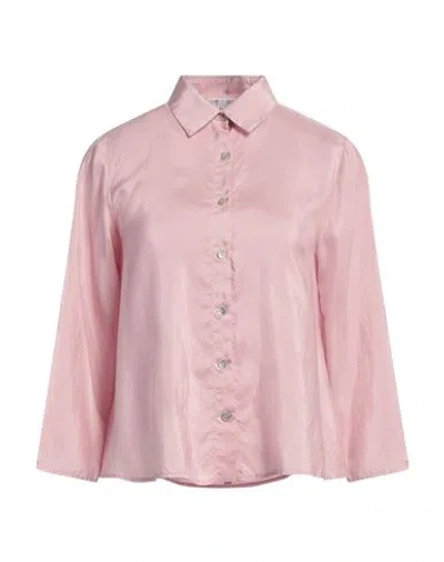 Shirt C-zero Woman Shirt Pink Size Xs Silk