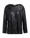 Shirt C-zero Woman Top Black Size Xxl Polyester