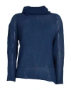Shirt C-zero Woman Turtleneck Navy Size M Wool