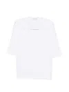 Shirt C-zero Three-quarter Sleeve T-shirt In White