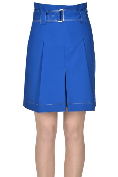 Shi.rt Milano Cotton Shorts In Blue