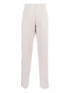 Shirtaporter Pressed-crease Trousers In Neutral