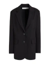 Shirtaporter Woman Blazer Black Size 10 Polyester, Viscose, Elastane