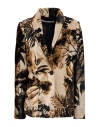 Shirtaporter Woman Blazer Sand Size 12 Viscose, Polyester