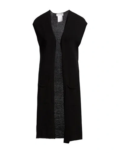 Shirtaporter Woman Cardigan Black Size M Wool, Viscose, Nylon, Cashmere