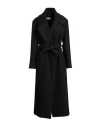 Shirtaporter Woman Coat Black Size 12 Wool