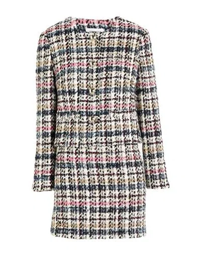 Shirtaporter Woman Co-ord Blue Size 4 Cotton, Polyester, Wool, Viscose, Acrylic In Multi
