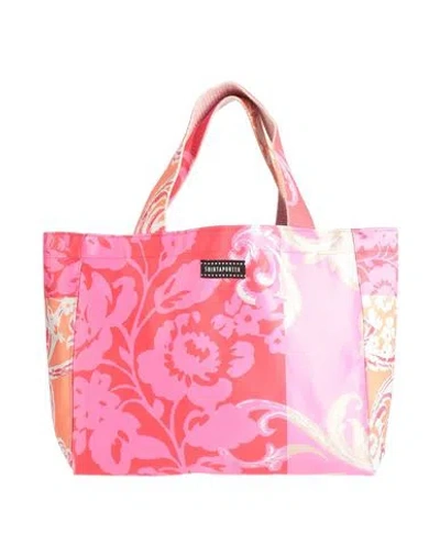 Shirtaporter Woman Handbag Fuchsia Size - Textile Fibers In Pink