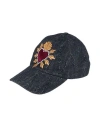 Shirtaporter Woman Hat Midnight Blue Size S/m Cotton, Wool, Polyamide, Polyester