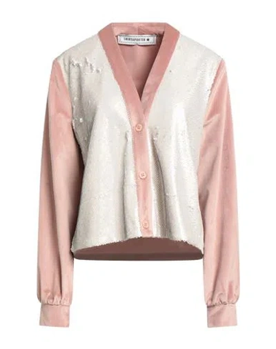 Shirtaporter Woman Jacket Antique Rose Size 10 Polyester