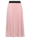 Shirtaporter Woman Midi Skirt Antique Rose Size 12 Polyester In Pink