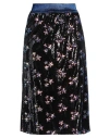 Shirtaporter Woman Midi Skirt Black Size 10 Polyester In Black