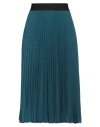 Shirtaporter Woman Midi Skirt Deep Teal Size 10 Polyester In Green