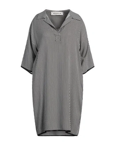 Shirtaporter Woman Mini Dress Black Size 10 Viscose