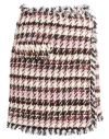 Shirtaporter Woman Mini Skirt Pink Size 8 Polyester, Cotton, Virgin Wool, Viscose