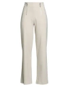 Shirtaporter Woman Pants Beige Size 10 Viscose, Nylon, Elastane In Sand