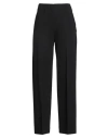 Shirtaporter Woman Pants Black Size 10 Viscose, Nylon, Elastane