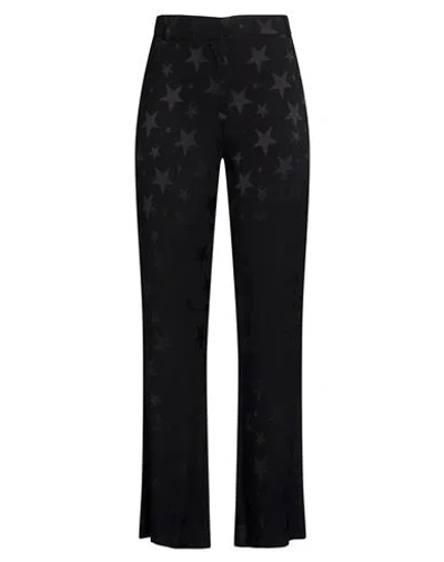 Shirtaporter Woman Pants Black Size 6 Viscose, Elastane
