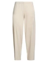 Shirtaporter Woman Pants Cream Size 6 Viscose, Nylon, Elastane