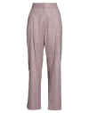 Shirtaporter Woman Pants Garnet Size 10 Polyester, Viscose, Elastane
