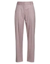 Shirtaporter Woman Pants Garnet Size 12 Polyester, Viscose, Elastane