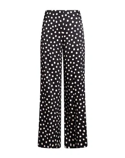 Shirtaporter Woman Pants Midnight Blue Size 14 Viscose, Elastane In Multi