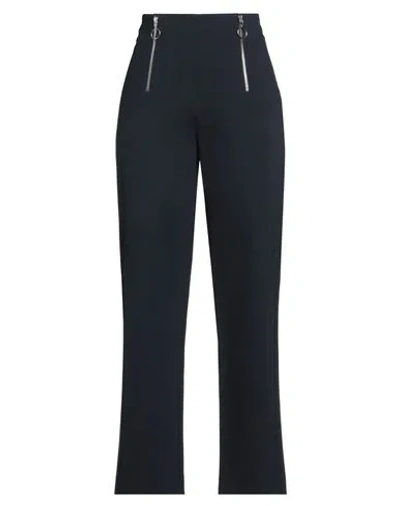 Shirtaporter Woman Pants Midnight Blue Size 8 Viscose, Nylon, Elastane