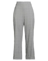 Shirtaporter Woman Pants White Size 12 Polyester, Viscose, Elastane