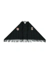 Shirtaporter Woman Scarf Dark Green Size - Wool, Polyester, Polyamide, Acrylic