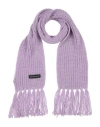 Shirtaporter Woman Scarf Lilac Size - Acrylic, Wool, Alpaca Wool, Viscose