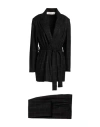 Shirtaporter Woman Suit Black Size 10 Wool, Polyamide