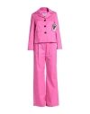Shirtaporter Woman Suit Fuchsia Size 6 Cotton In Pink