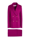 Shirtaporter Woman Suit Mauve Size 10 Viscose, Nylon, Elastane