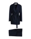 Shirtaporter Woman Suit Midnight Blue Size 10 Wool, Polyamide