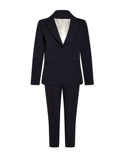 Shirtaporter Woman Suit Navy Size 6 Polyamide, Elastane