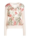 Shirtaporter Woman Sweater Beige Size S Wool, Viscose, Polyamide, Cashmere