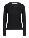 Shirtaporter Woman Sweater Black Size 4 Merino Wool
