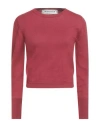 Shirtaporter Woman Sweater Brick Size 8 Cotton