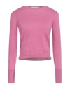 Shirtaporter Woman Sweater Mauve Size 8 Cotton
