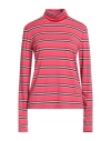 Shirtaporter Woman T-shirt Fuchsia Size L Viscose, Polyester, Elastane