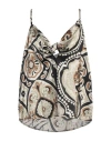 Shirtaporter Woman Top Black Size 10 Silk, Elastane In Black