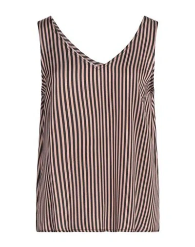 Shirtaporter Woman Top Blush Size 10 Viscose In Pink