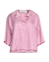 Shirtaporter Woman Top Garnet Size 10 Viscose, Silk In Red
