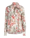 Shirtaporter Woman Top Ivory Size 10 Viscose, Elastane