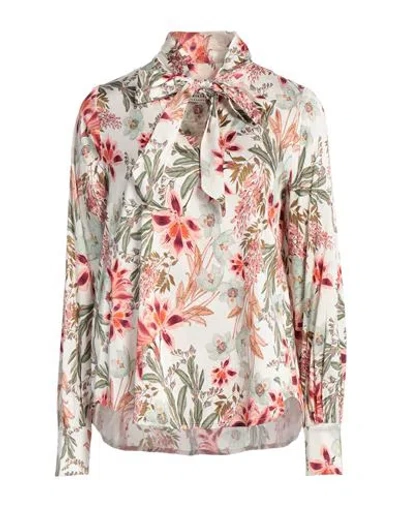 Shirtaporter Woman Top Ivory Size 10 Viscose, Elastane In White