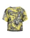 Shirtaporter Woman Top Lime Green Size 10 Polyester In Green