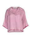 Shirtaporter Woman Top Garnet Size 10 Viscose, Silk In Purple