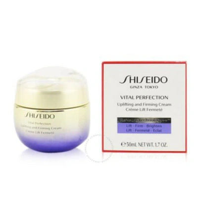 Shiseido - Vital Perfection Uplifting & Firming Cream  50ml/1.7oz In Cream / Olive